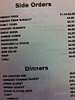 Clyde's Drive-in menu