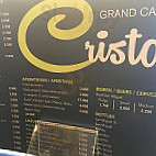 Grand Café Cristal menu