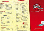 NachtKantine menu