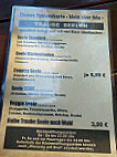 Traube Bellenberg menu