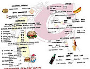 Bj's Diner menu
