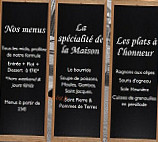 Du Lac menu