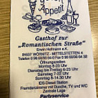 Gasthof Zur Romantischen Strasse E.k. Inhaber: Erwin Hofmann inside