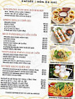 Thanh Nga Nine menu