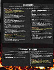 Timberjack Smokehouse & Saloon menu