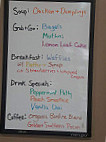 Higher Grounds Coffeeshop menu