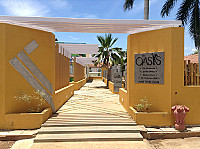 The Oasis Restaurant outside