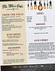 Ms. Allie's Cafe menu