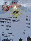 La Table Berbere menu