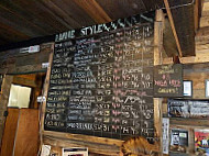 Appalachian Mountain Brewery menu