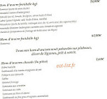 L'ambassade menu