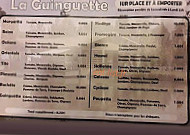 La Guinguette De Salvagnac menu
