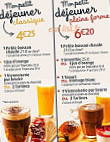 Pomme De Pain menu