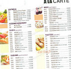 Sushi Antony menu