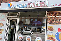 French Chicken outside