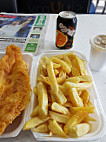 Queen Vic Fish And Chips food