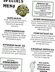 Hornets Nest Grille menu