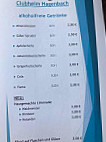 Fsv Clubheim Hagenbach menu