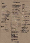 Corner Brew menu