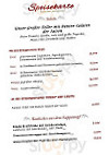 Restaurant Im Eichwaldchen menu