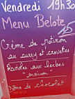 Auberge De Peyreleau menu