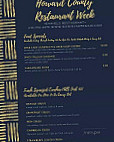 Daniel's Restaurant And Bar menu