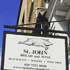 St. John Bread and Wine menu