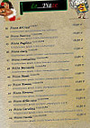 Ristorante Pizzeria Don Giovanni menu