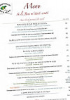 Philippe Bouvard menu