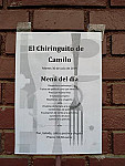 El Chiringuito menu