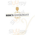 Birks Restaurant menu
