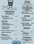 Higher Grounds menu