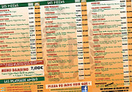 Ceasar Pizza menu