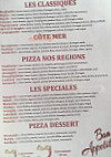 Pâte A Pizz’ menu