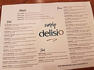 Delisio menu