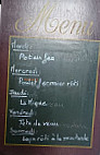 Auberge des Gabares menu