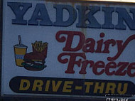 Debbie's Dairy Freeze menu