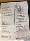 The Wild Rose Cafe menu