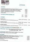 Chez Tata menu