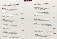 Creperie La Marotte menu