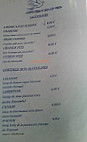Brasserie De La Paid menu