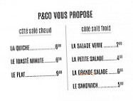 P&Co / Comptoir de saison menu