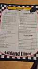 Ashland's Diner menu