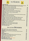Creperie La Picoterie menu