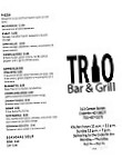 Trio Grill menu