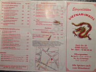 Vietnam-Imbiss menu