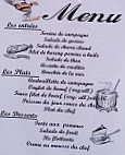 La Licorne menu