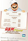 H&m Pizza menu