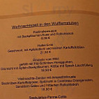 Wulflamstuben menu