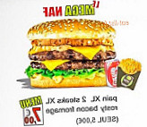 Burger Shop menu